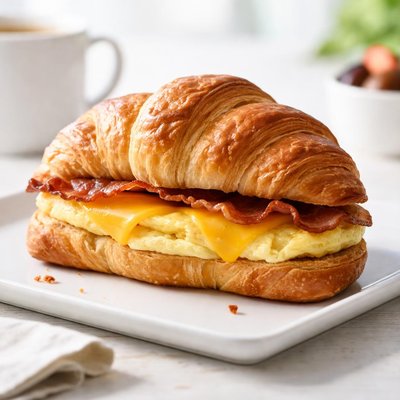 Egg crossiant starbucks