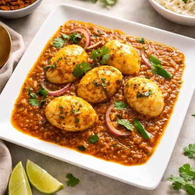 Egg curry gravy