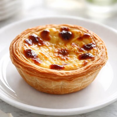 Egg custard tart