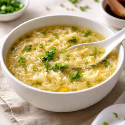 Egg flower soup