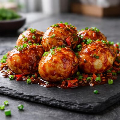 Egg manchurian