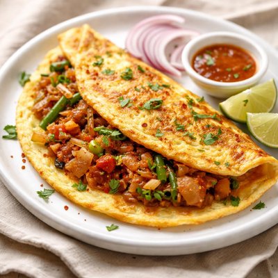 Egg masala omelette