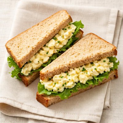 Egg mayo sandwhich witj wheat bread
