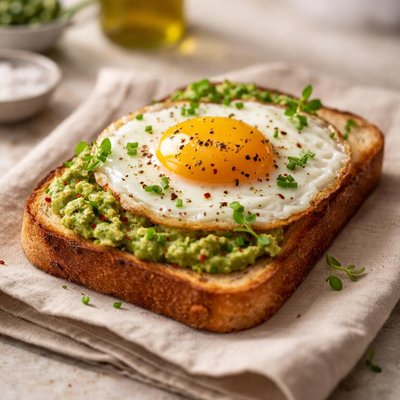 Egg on toast