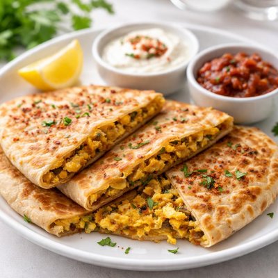 Egg paratha