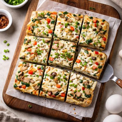 Egg white breakfast casserole