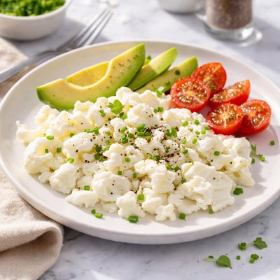 Egg white scrambled eggs