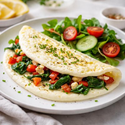 Egg whites omelette