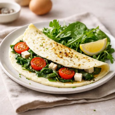 Blancs d'œufs omelette