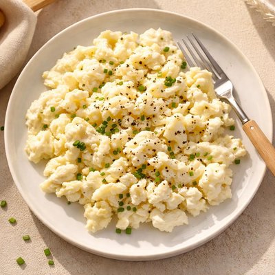 Egg whites scrambled