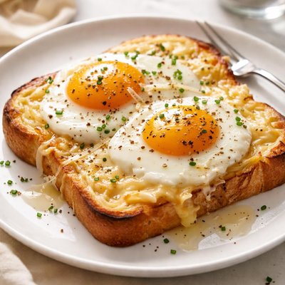Egg with cheese