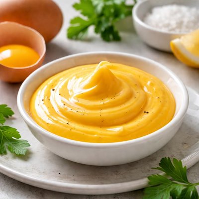 Egg yolk sauce