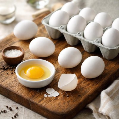 Egglands white eggs