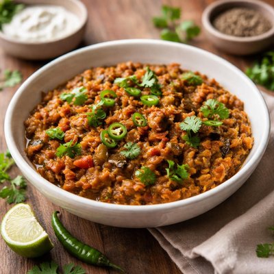Eggplant bharta