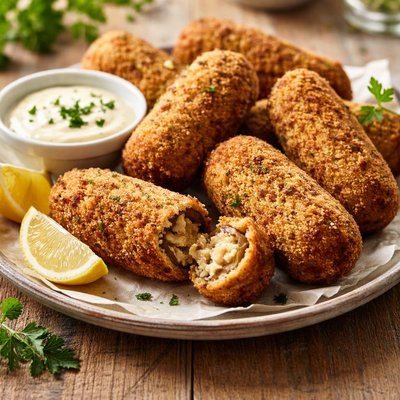 Eggplant croquettes