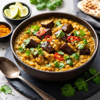 Eggplant dhal