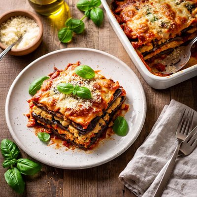 Eggplant lasagne