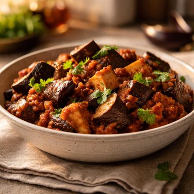 Eggplant masala