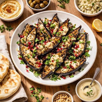 Eggplant mezze