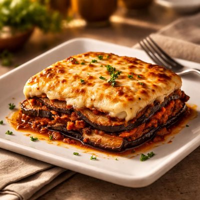 Eggplant moussaka