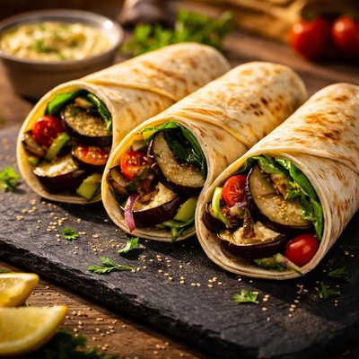 Eggplant wrap