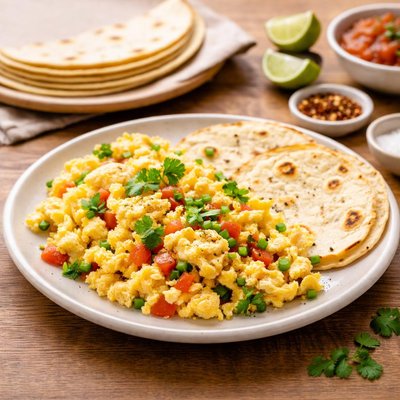 Eggs and tortillas