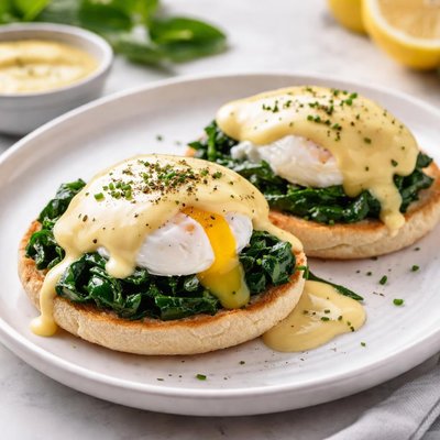 Eggs florentine
