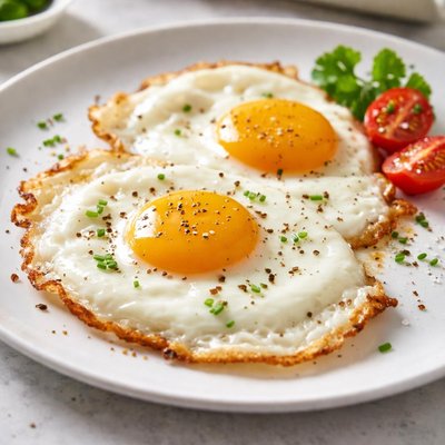 Eggs sunny side up