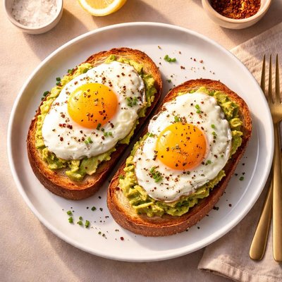 Eggs toast