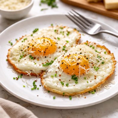 Eggs with cheese