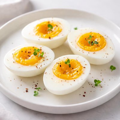 Eggs with yolk