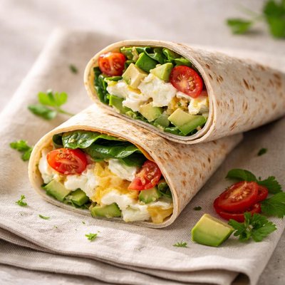 Eggwhite wrap