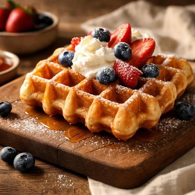 Ego belgian to go waffle