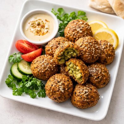 Egyptian falafel