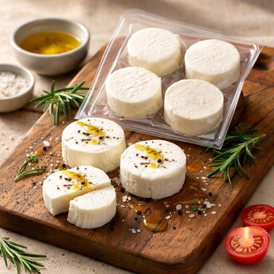 El presidente queso de cabra medalliones