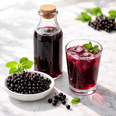 Elderberry juice