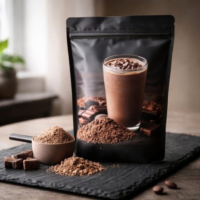Elevation chocolate whey protein powder