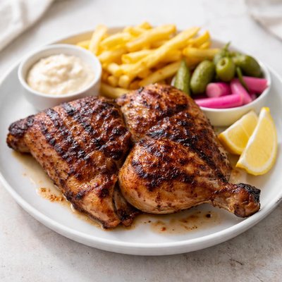 Eljannah half chicken deluxe