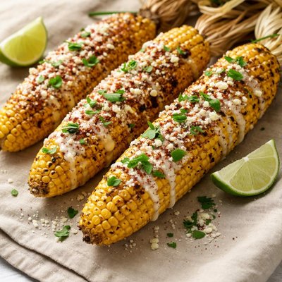 Elote style corn