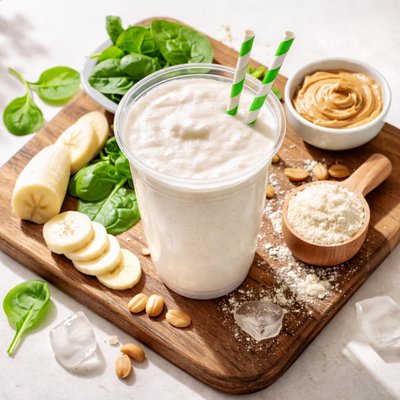 Emerald city smoothie protein shake