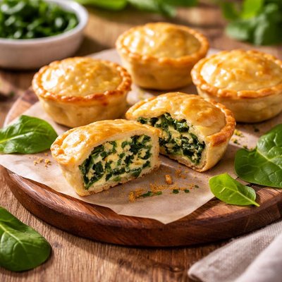 Empadinha de espinafre