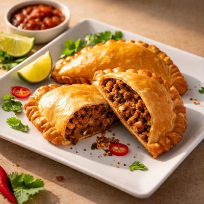 Empanada de carne picante
