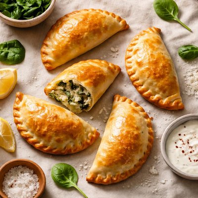 Empanadas spinach and cheese