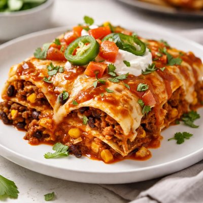 Enchilada casserole