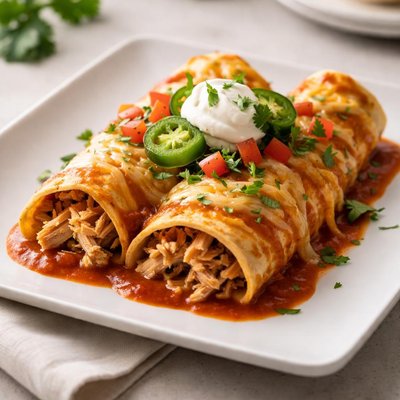 Enchilada without rice