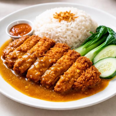Encik tan curry chicken cutlet