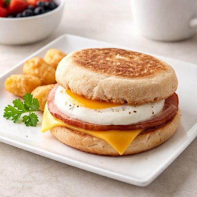 English egg muffin