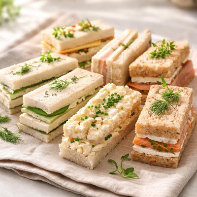 English tea sandwiches