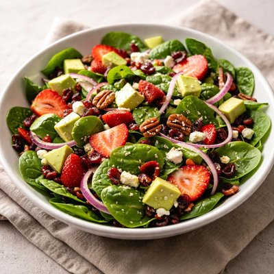 Ensalada de espinacas