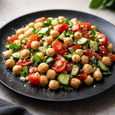 Ensalada de garbanzos